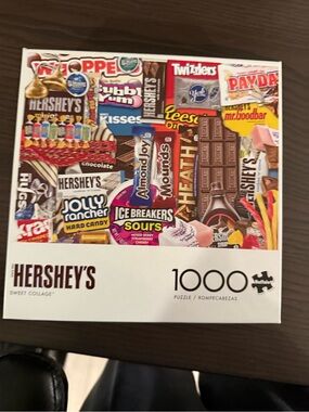 Buffalo Hershey's Candy Collage Puzzle - Multicolor Packaging Art